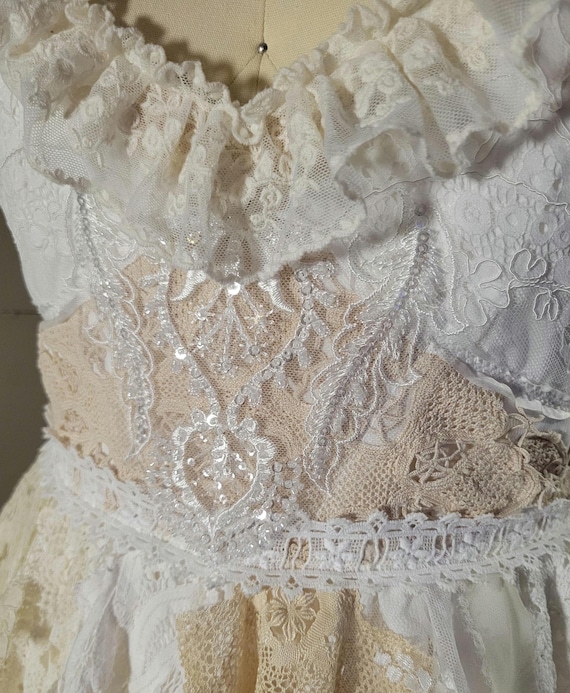 petals lace dress Lace Petals Swing Dress