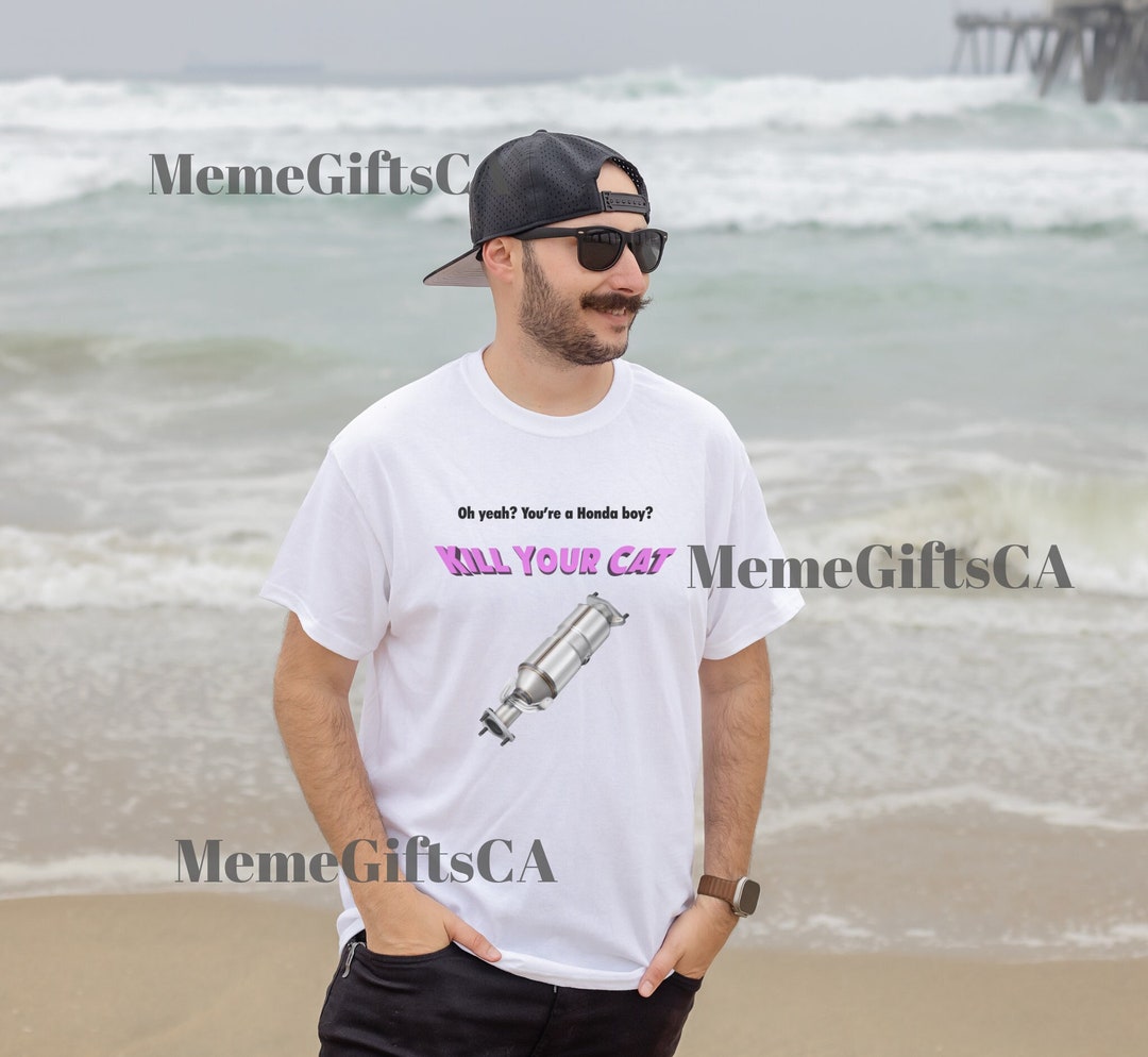 Honda Catalytic Converter Meme Funny Gift Unisex White Etsy