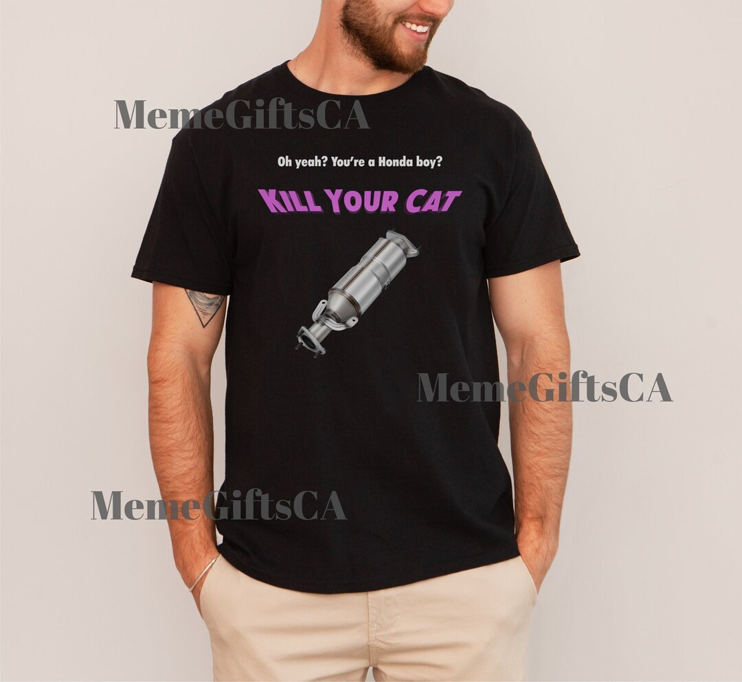 Honda Catalytic Converter Meme Funny Gift Unisex Black Etsy
