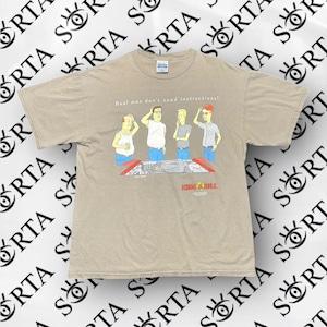 VTG 90s TV Anime Promo King Of The Hill Mike Judge Fox Entertainment Rozmiar XL