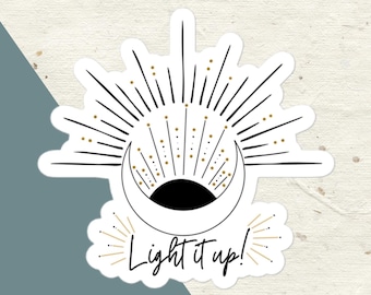 Light It Up Sticker | Crescent City Inspired Magic