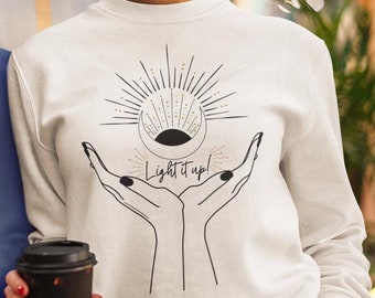Light It Up Unisex Sweater | Crescent City Inspired