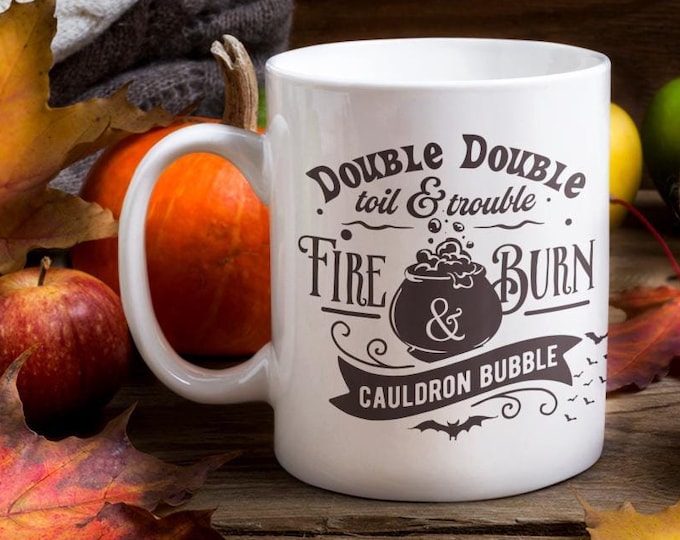 Witches' Brew Mug | Double Double Toil & Trouble