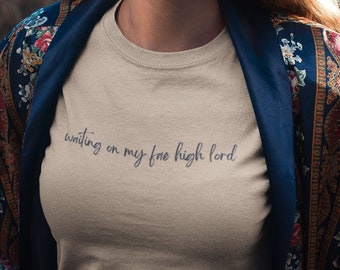 Fae High Lord Unisex Tee | Book Lover Fantasy Shirt