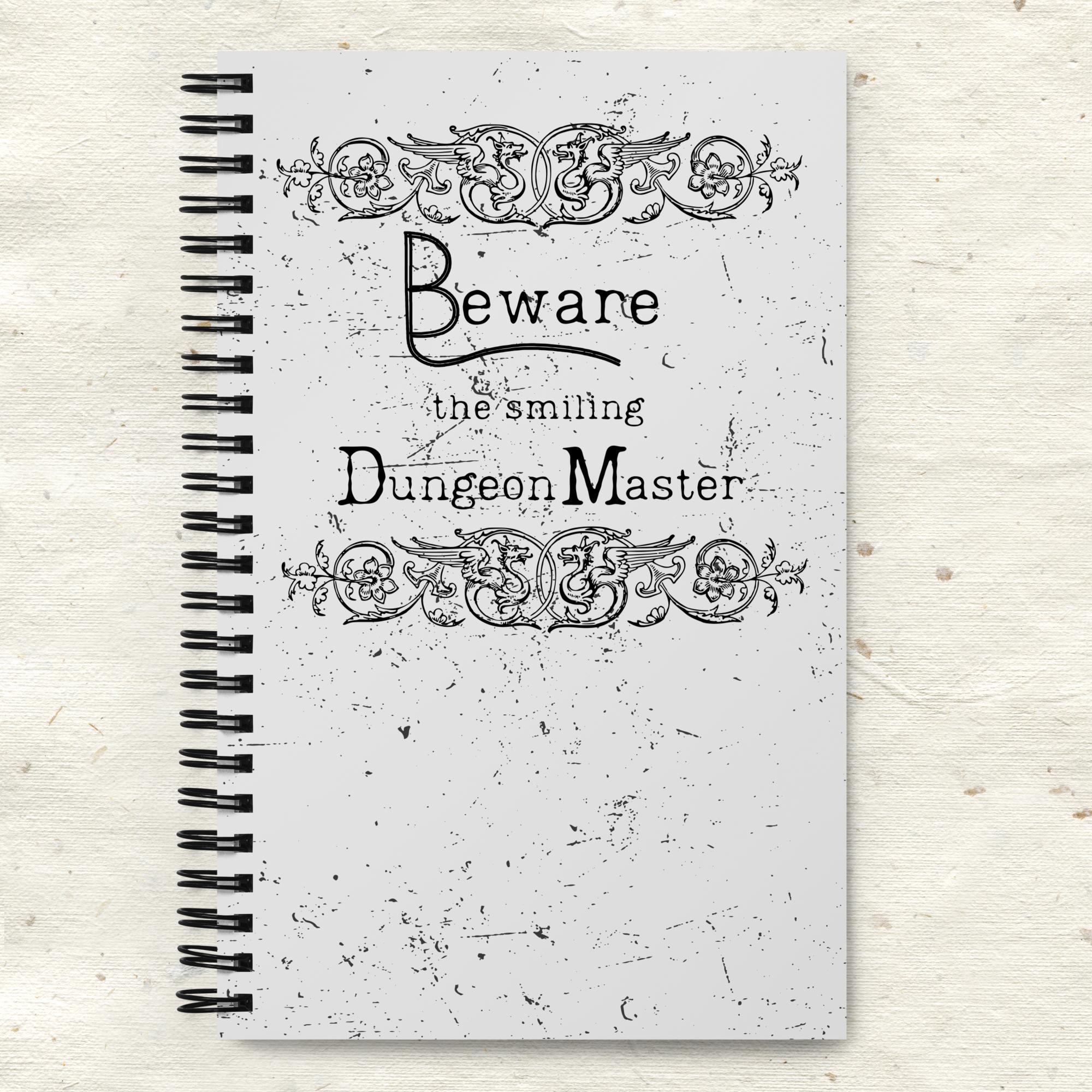 Beware the Smiling Dungeon Master Journal | Dnd DM Notebook - Etsy