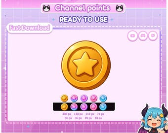 Puntos de canal de Twitch: paquete de monedas de Aztra Studio