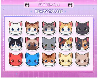 Insignias de suscripción de Twitch Cat para streamers