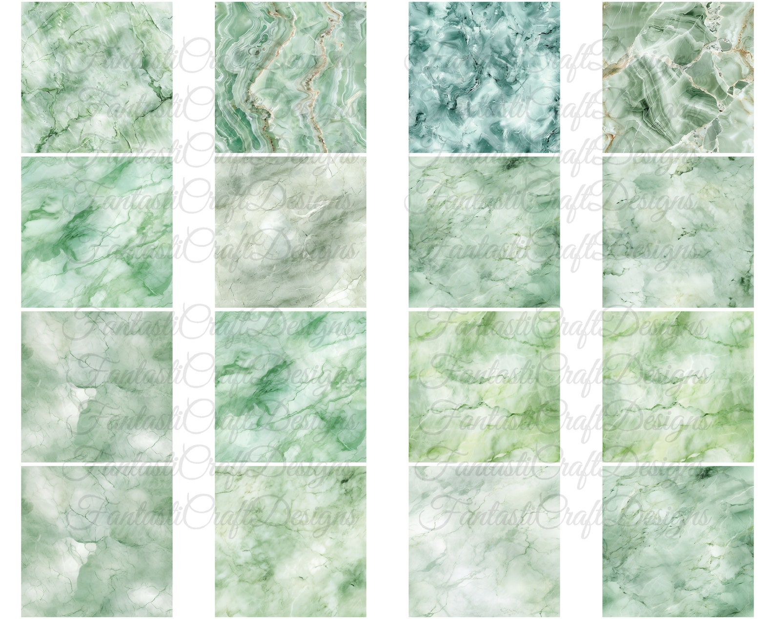 Green Marble Digital Paper 70 Pack Green Lime Marble Seamless Patterns ...