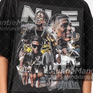 NLE Choppa Top Shotta Album Shirt – Bootleg Vintage Style Fan Merch Gift | Gildan Tee, Comfort Colors, Youth, Sweatshirt, Baby Onesie