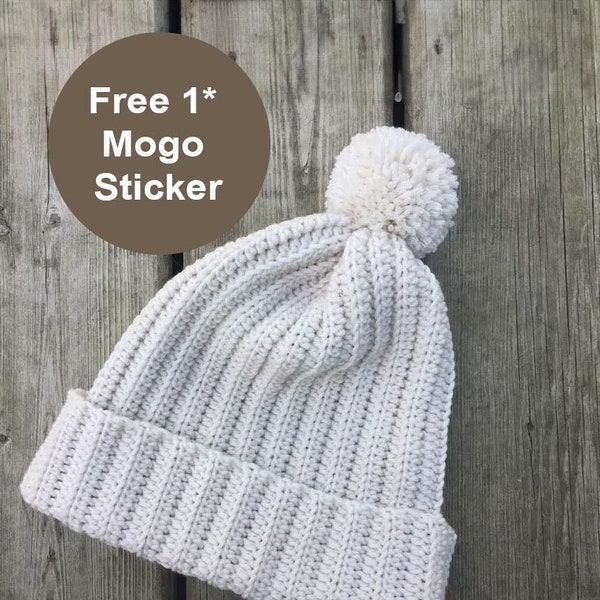 Easy Beanie - Crochet Pattern (Read Description) - Instant Download