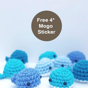 Mini Whale Crochet Pattern - Crochet Pattern (Read Description) - Instant Download