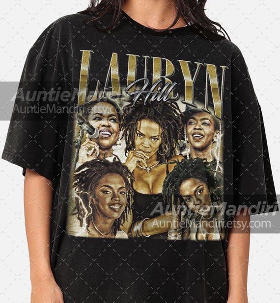 Lauryn Hill Vintage Bootleg T-shirt: 90s Hip Hop Style Sweatshirt