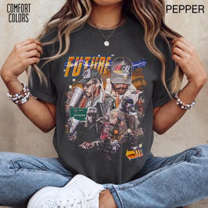 Future Hendrix Bootleg Rap Tee: Vintage Hip Hop Fan Merch FD