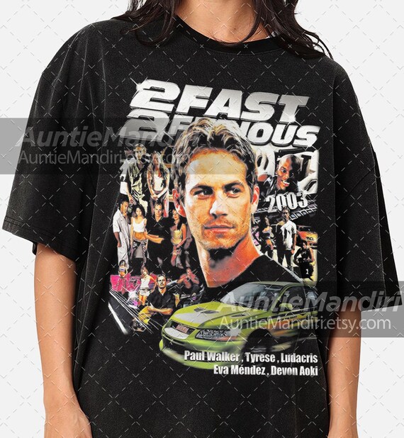 Paul Walker Tribute Tee: Fast & Furious Movie Fan Sweatshirt FD