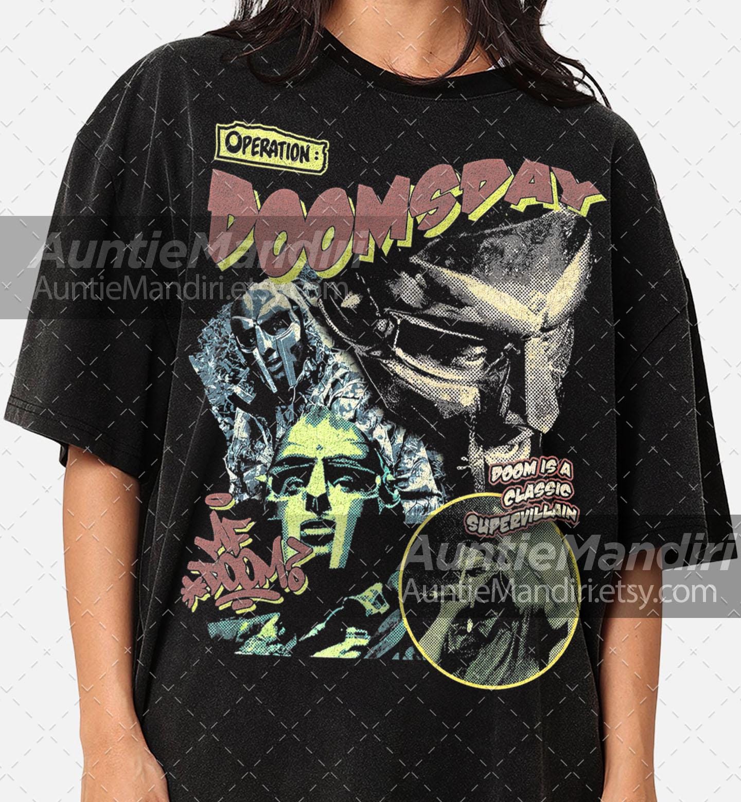 デッドストック　OPERATION DOOMSDAY Tシャツ　mf doom Amazon.com: Mf Doom Operation Doomsday Men's Relaxed Fit