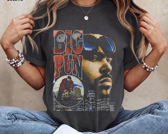 Big Pun 'capital Punishment' Graphic Tee - 90s Rap Hip Hop T-shirt