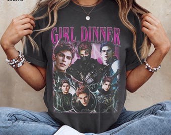 T-shirt Love and Deepspace Girl Dinner, Comfort Colors® Bella+Canvas Gamer Shirt YS