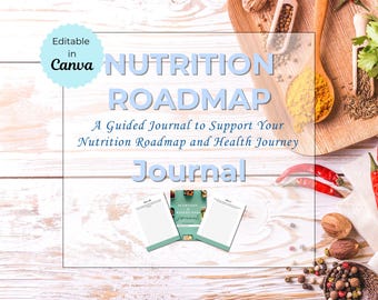 Weight Loss Mindset & Nutrition Journal for Women | Self-Care, Motivation, Healthy Habits, Wellness, Fitness, Mindful Eating, Diet