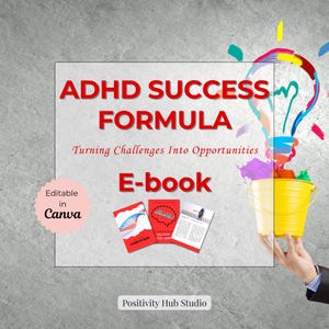 ADHD Guide for Adults & Teens | Focus, Productivity, Routines, Habits and Mental Clarity | Digital PDF eBook for ADHD Management