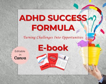 ADHD Guide for Adults & Teens | Focus, Productivity, Routines, Habits and Mental Clarity | Digital PDF eBook for ADHD Management