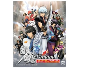 Anime DVD Gintama Complete Series Volume 1-367 + 3 Movie + OVA + 2