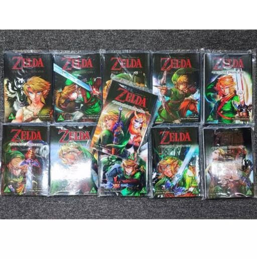 Manga The Legend of Zelda: Twilight Princess Vol. 1-11 English Comic Full Set - English Manga Express Shipping