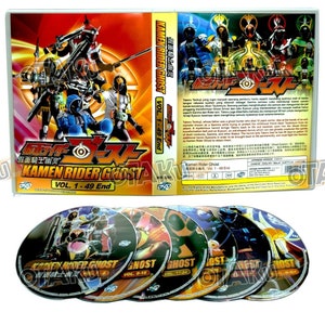 DVD Masked Kamen Rider Ghost Vol.1-49 End (2016) English Subtitle