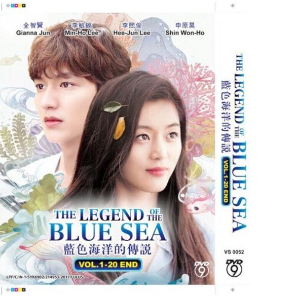 DVD Korean Drama The Legend of The Blue Sea Vol. 1-20 END English Subtitle Free Shipping