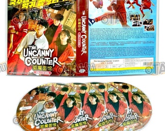 DVD Korean Drama Series The Uncanny Counter (Vol. 1-16 End) English Subtitle
