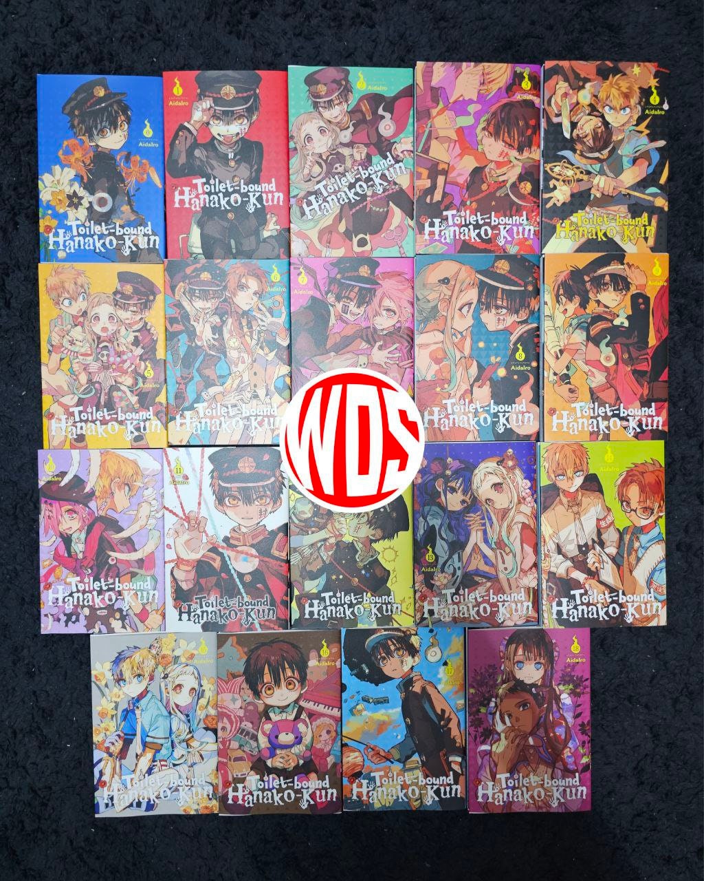 地縛少年花子くん 漫画 作者：アイダルロ 0-18巻 英語版 コミック