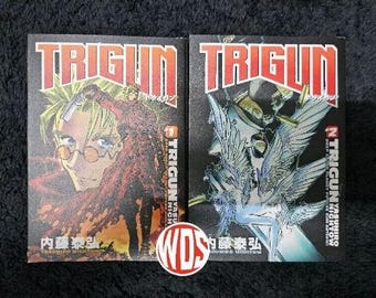 Trigun Maximum Manga Vol.1-14 Complete Set END by Ysuhiro Nightow