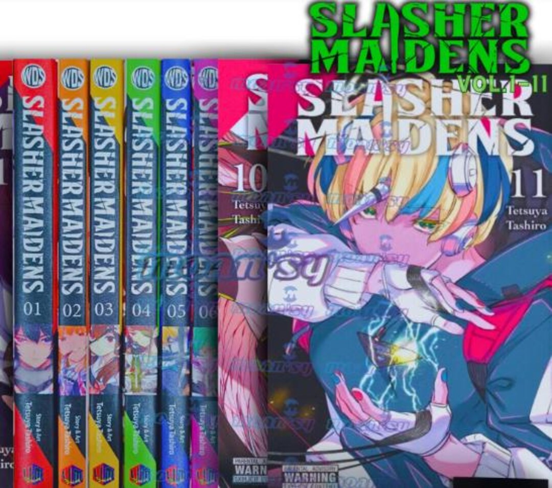 Slasher Maidens Manga English Vol 1-11 Full Set Comic New by