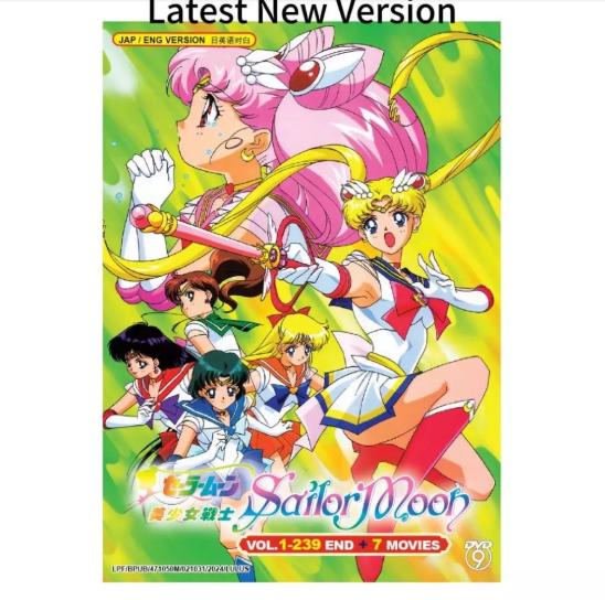 Coussin Sailor Moon Crystal – Style Rétro Game, 40x40 Cm, Tissu Japonais Bandai
