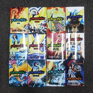 Phoenix Manga By Osamu Tezuka Volume 1-12(END) FULL Set English Comic Book