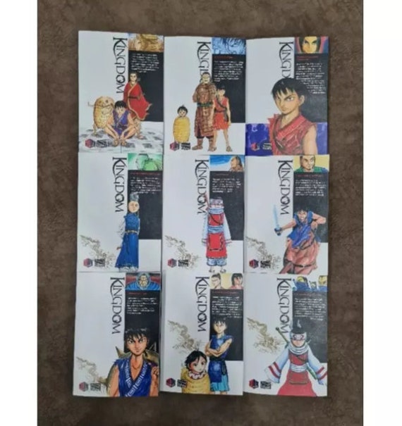 原泰久著『キングダム』(1-13巻)英語版コミック全巻セット 迅速発送