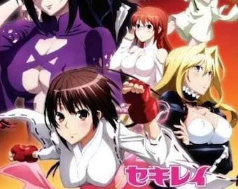 DVD Anime Uncut Sekirei TV Series Temporada 1+2 (Fin 1-25) + 2 OVA Región doblada al inglés Todas