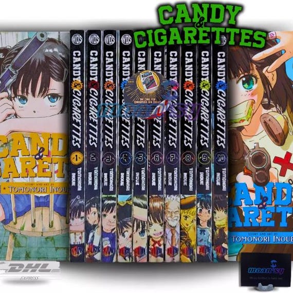Candy and Cigarettes Manga English Vol 1-10 Full Set Comic New by Tomonori  Inoue Express Shipping