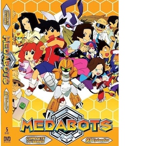 DVD Medabots Serie TV completa Volume 1-91 END Doppiato in inglese e per tutte le regioni