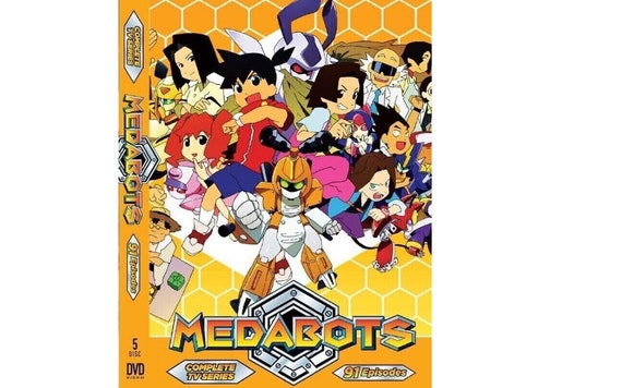 DVD Medabots Complete TV Series Volume 1-91 END English Dubbed