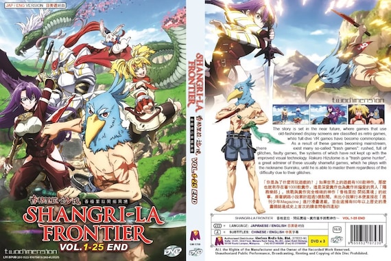 ANIME DVD~ English Dubbed~ Shangri-la Frontier(1-25end) All Region