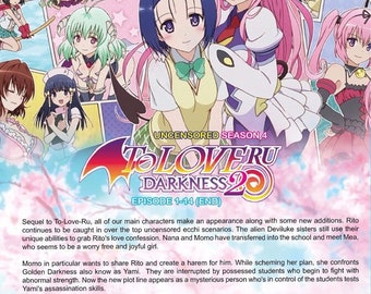 To LOVEる（シーズン1～4）*無修正* アニメーションDVDボックスセット