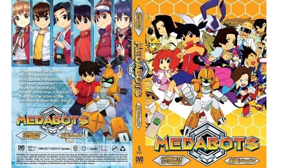 DVD Medabots Complete TV Series Volume 1-91 END English Dubbed