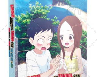 Karakai Jouzu no Takagi-san Película + OVA DVD doblado en inglés Región Todo