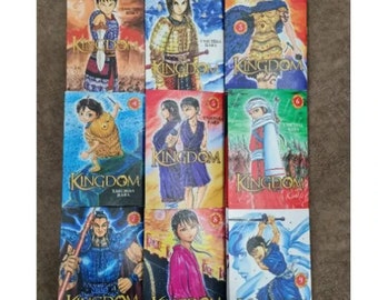 Kingdom by Yasuhisa Hara Manga (Volume 1-13)English Comic Full Set Fast Shipping