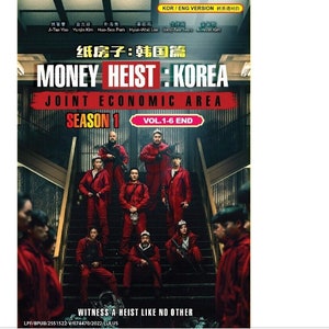 DVD Korean Drama Series Money Heist Korea Season 1 (1-6 End) English Region Free
