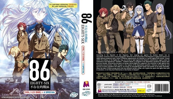 ANIME Dvd~english Dubbed~86 Eighty Six(1-23end+4 Special)all