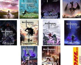 The Beginning After The End volume 01-11 (English Version) Literature & Novels FAST SHIP