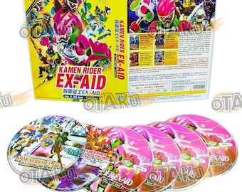 DVD Kamen Rider Ex-Aid 1 -45 end+4 Movie All Region English Subtitle