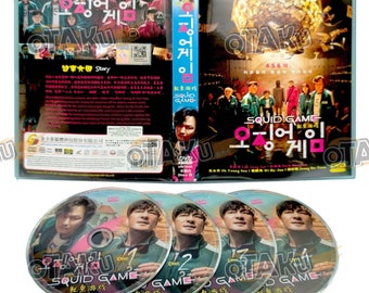 DVD Korean Drama Series Squid Game (1-9 End) English Dubbed and SUB (All Region)