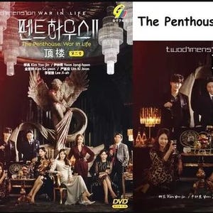 KOREAN DRAMA~ The Penthouse: War In Life Seizoen 1-3 (1-48 einde) Engelse ondertiteling en regio (hele regio) Gratis expresverzending